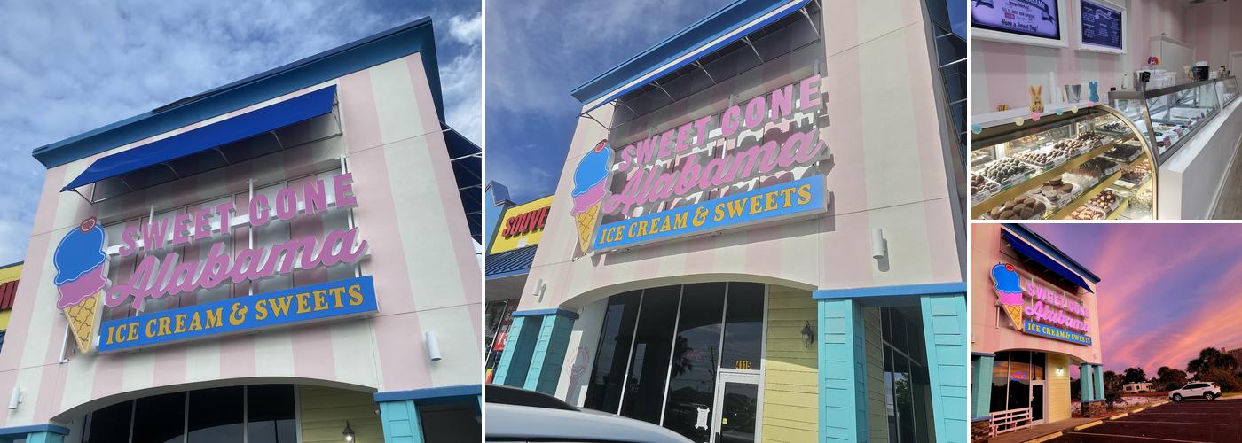 SWEET CONE ALABAMA ICE CREAM