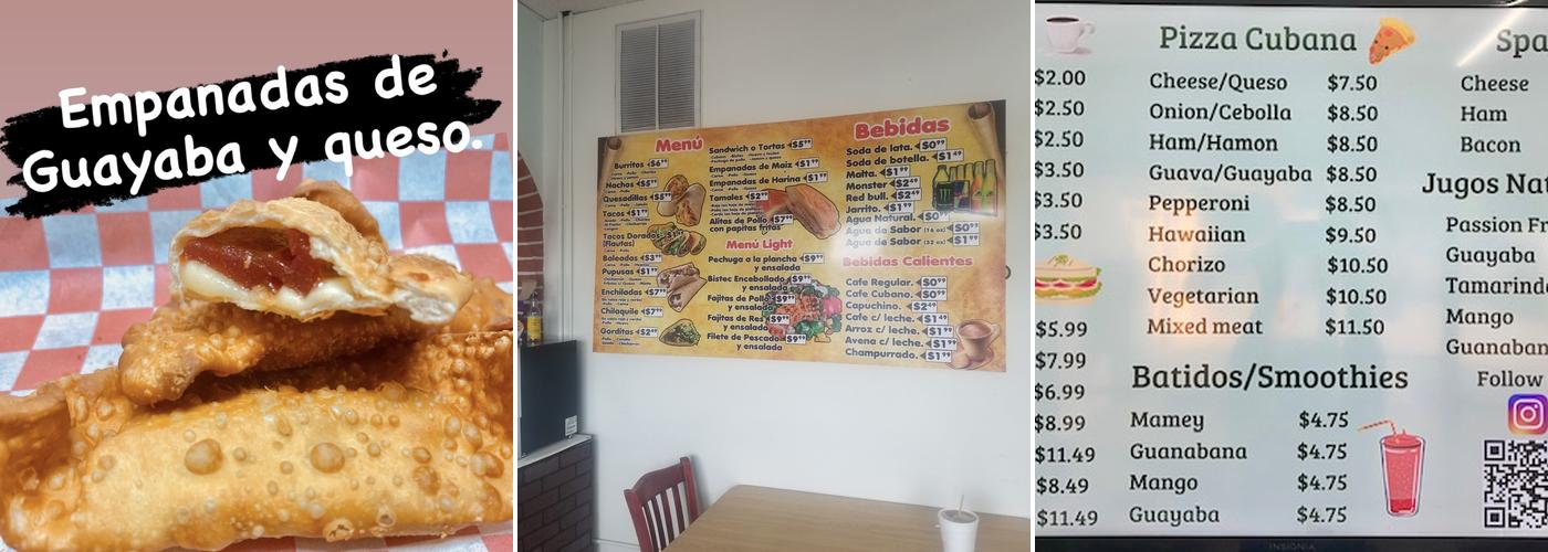 Mr.Quesitos Menu