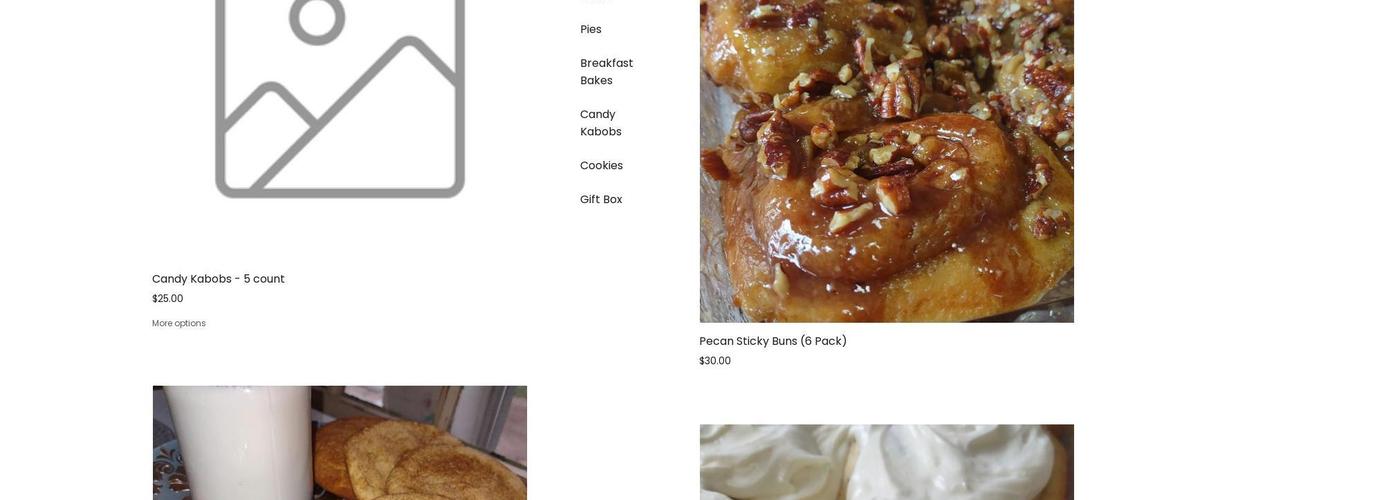 Scrumdiddlyumptious, LLC Menu