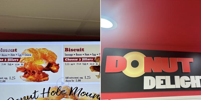 Donut Delight Menu