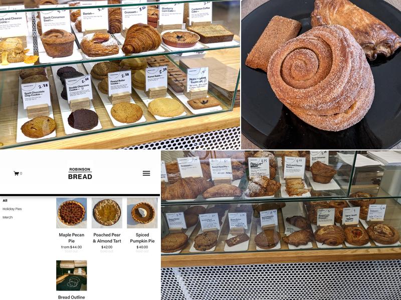Robinson Bread Menu