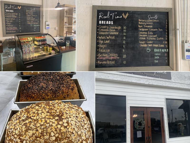 Real Time Breads Menu