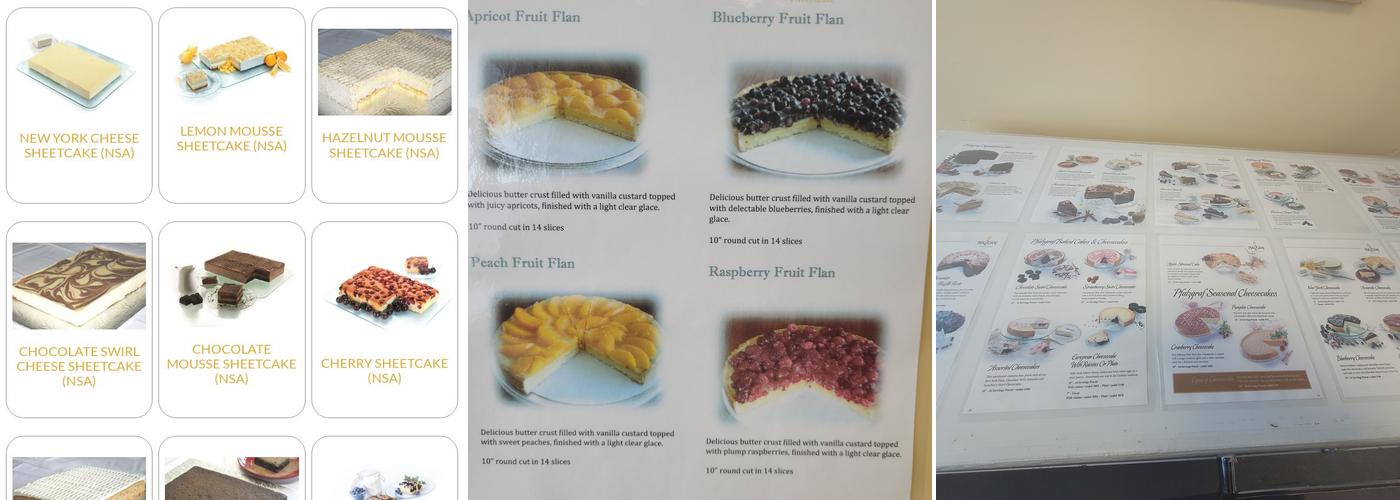 Pfalzgraf Canada Inc Menu