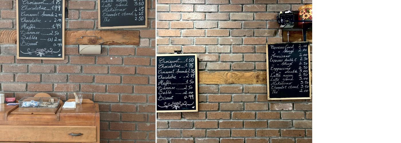 Moisson Beaubien Menu