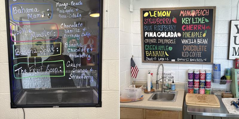 Carolina Quench Menu