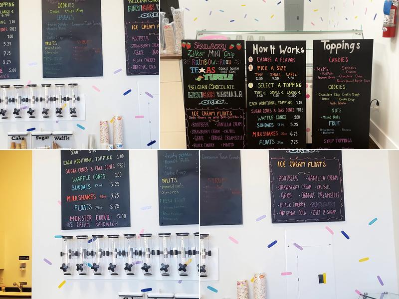 Off-The-Rails: Sweets & Treats Menu