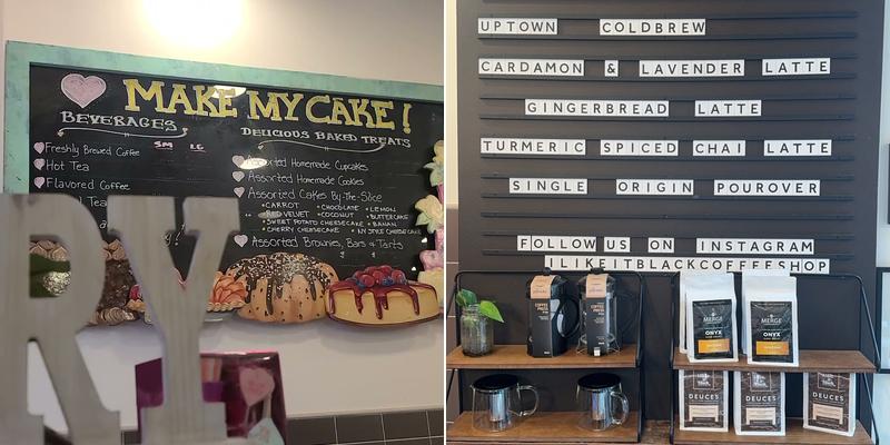 Make My Cake Menu