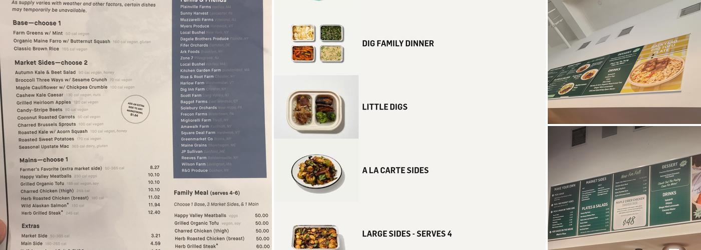 DIG Menu
