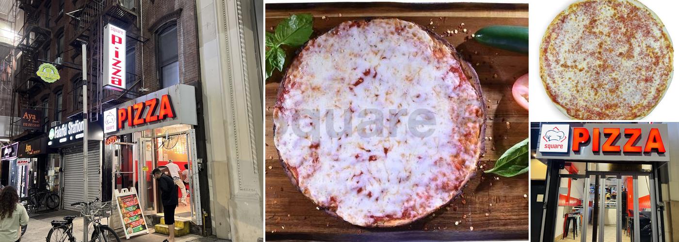 Square pizza NYC Time Square