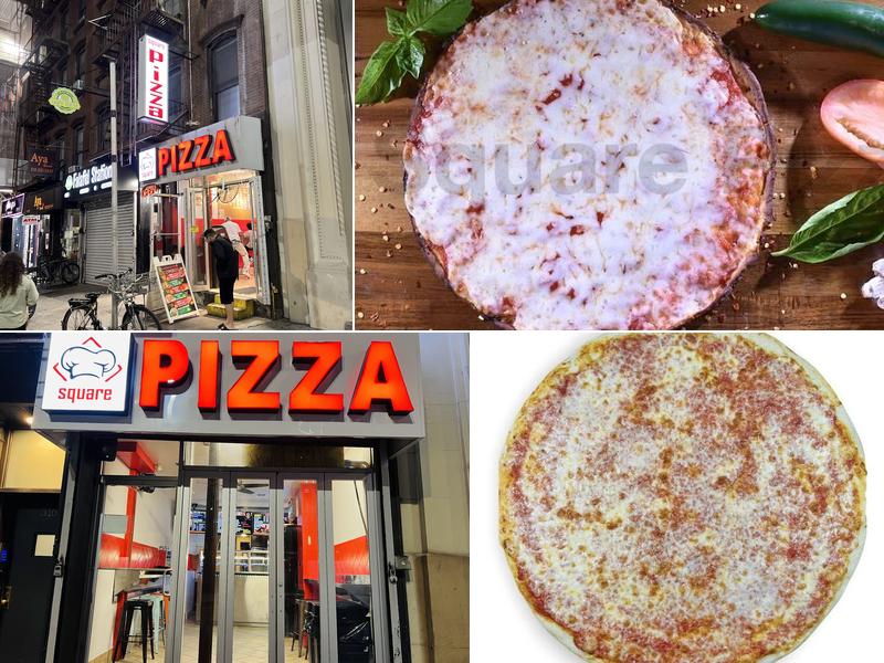 Square pizza NYC Time Square