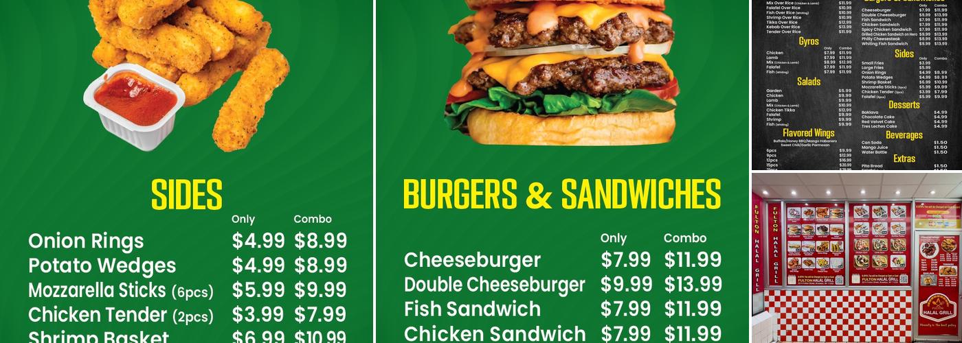 Fulton Halal Grill Menu