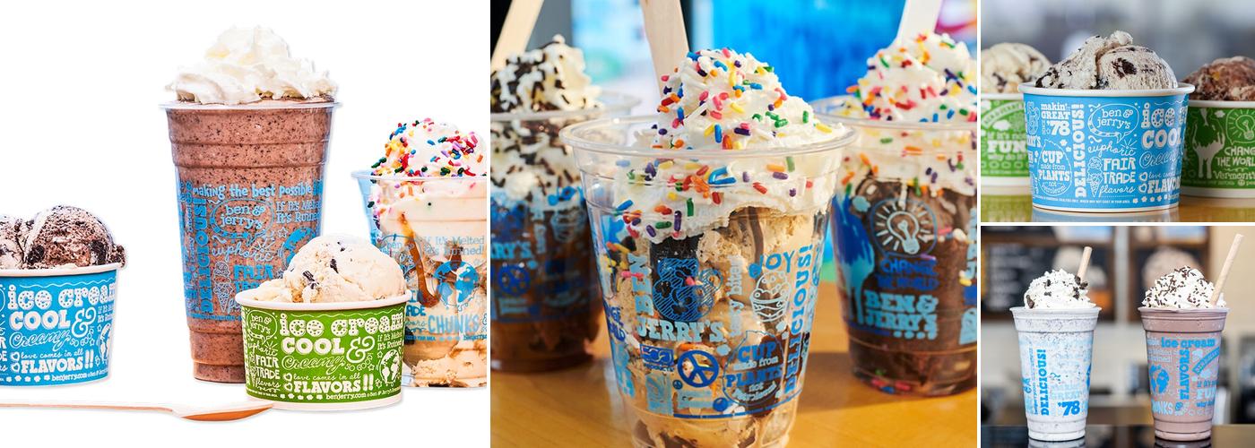 Ben & Jerry's Menu