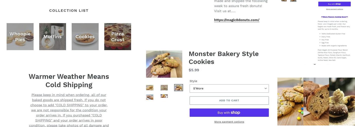 Peace of Mind Baking Co Menu