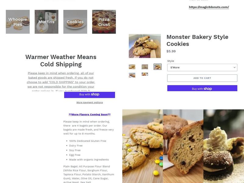 Peace of Mind Baking Co Menu