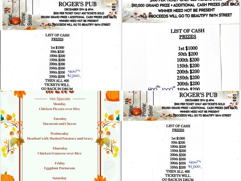 Bagel Barista Station Menu