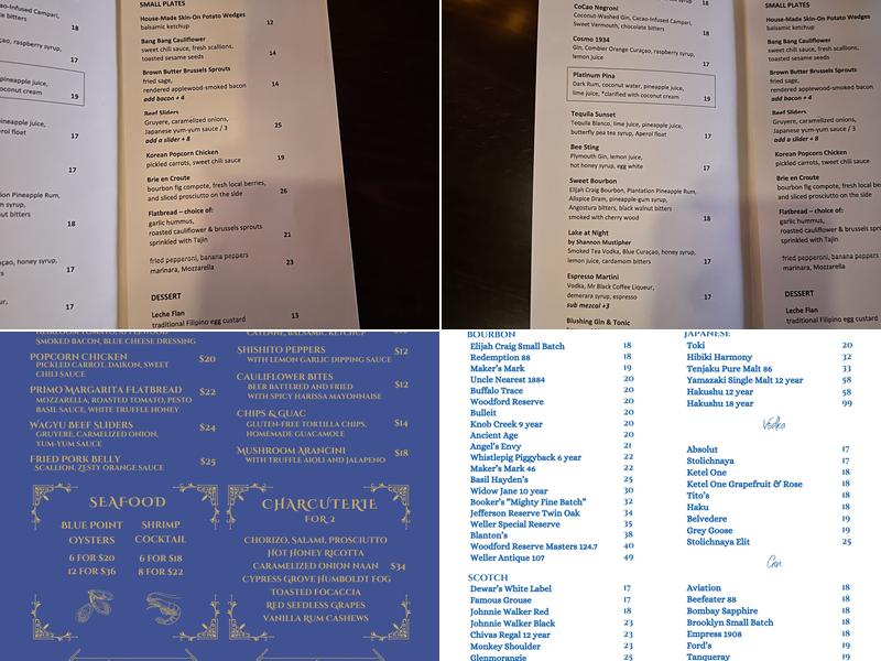 Everything's Jake NYC Bar & Lounge Menu