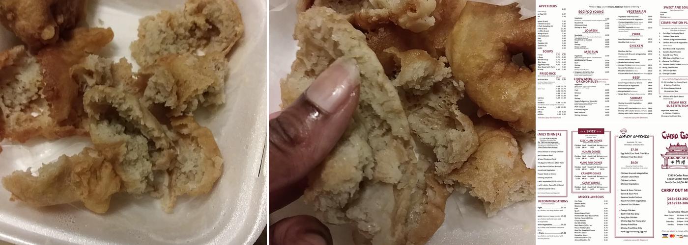 China Gate Menu