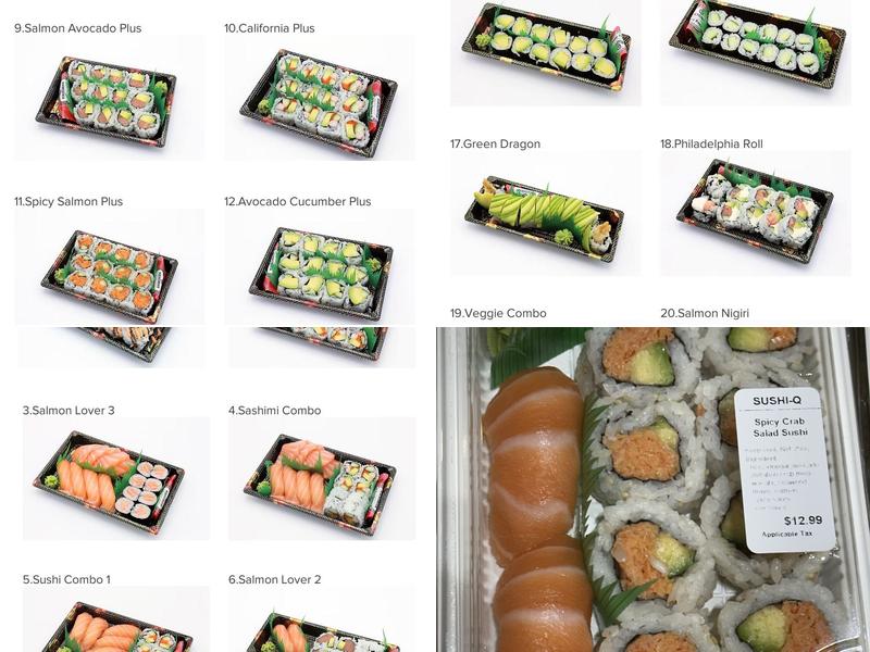 Sushi-Q Menu