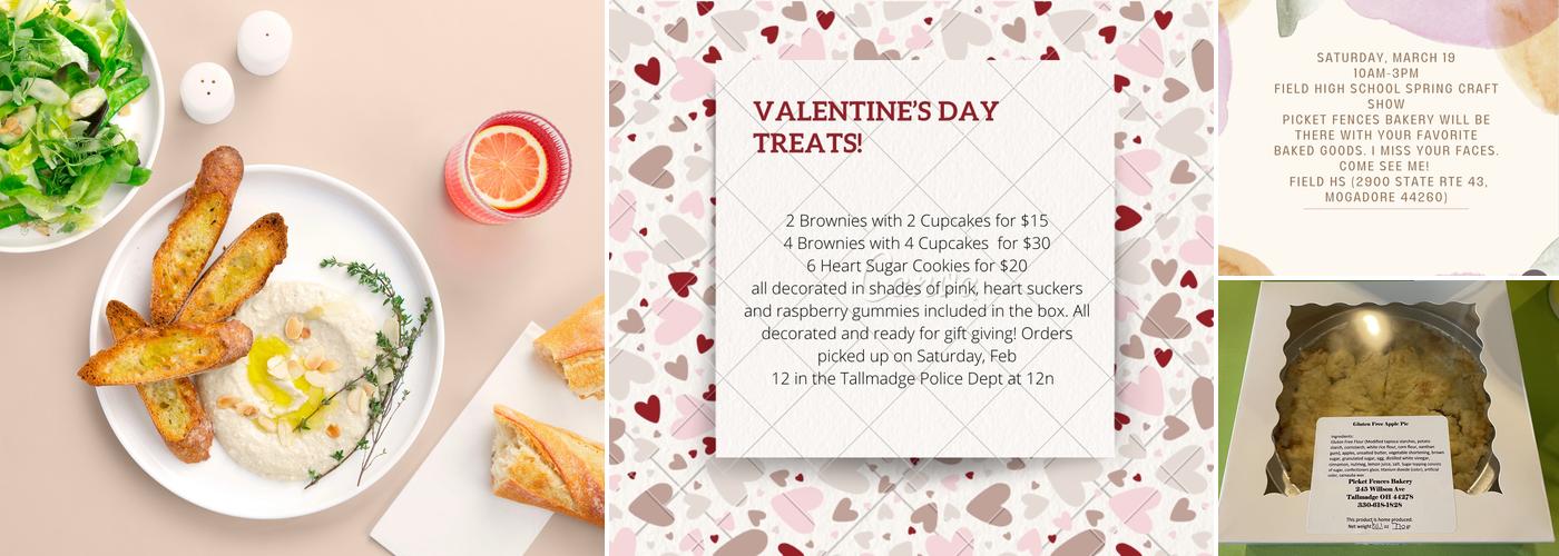 Picket Fences Bakery, LLC Menu