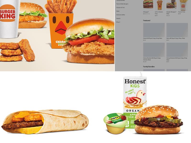 Burger King Menu