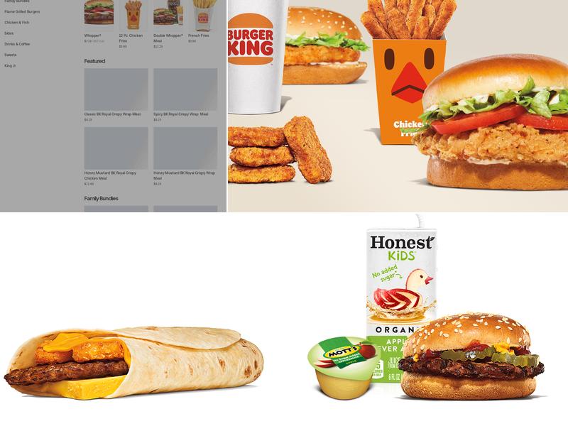 Burger King Menu