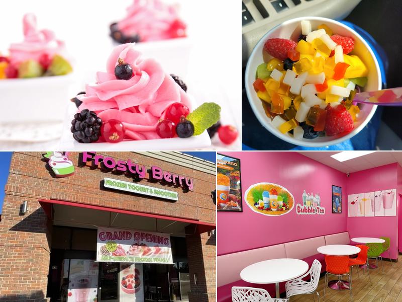 Frosty Berry Yogurt & Smoothies