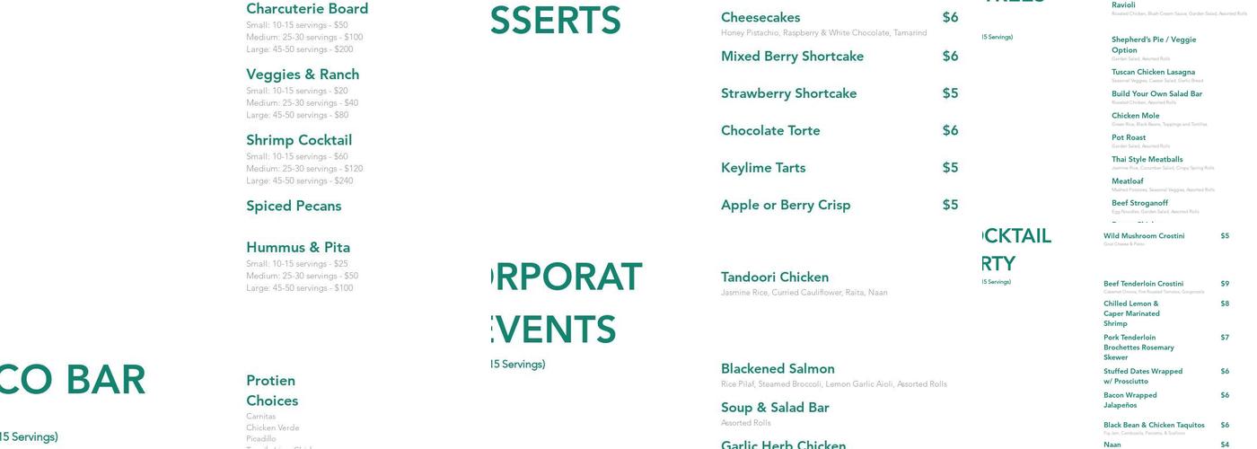 Nourish Kitchen Menu