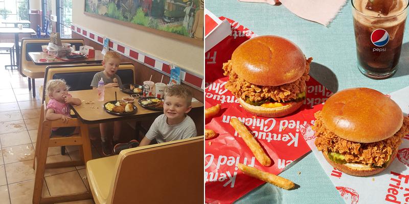 KFC Menu