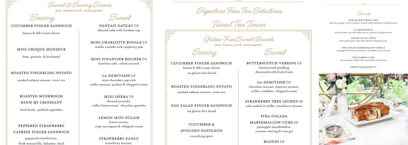 Chez Alice Menu