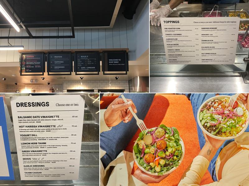 CAVA Menu