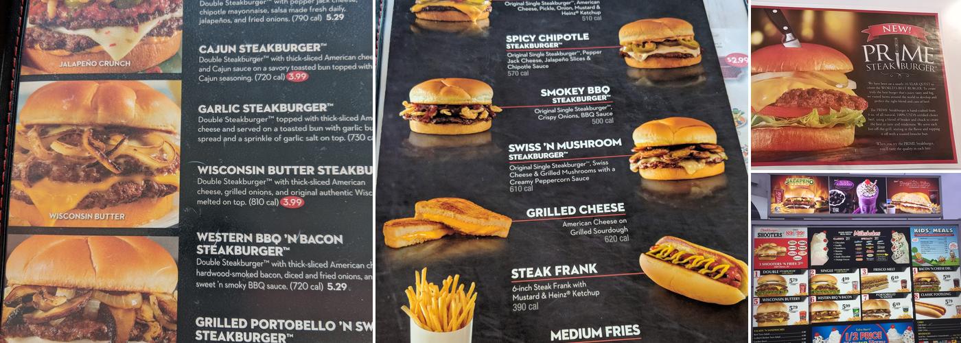 Steak ’n Shake Menu