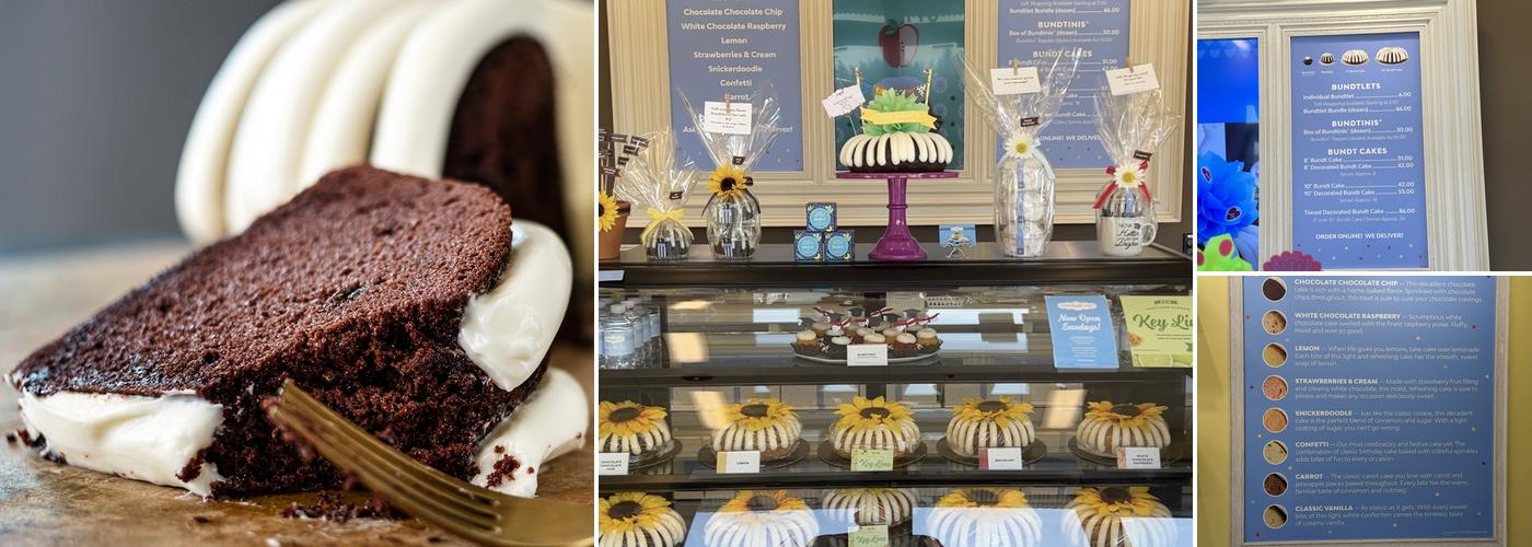 Nothing Bundt Cakes Menu