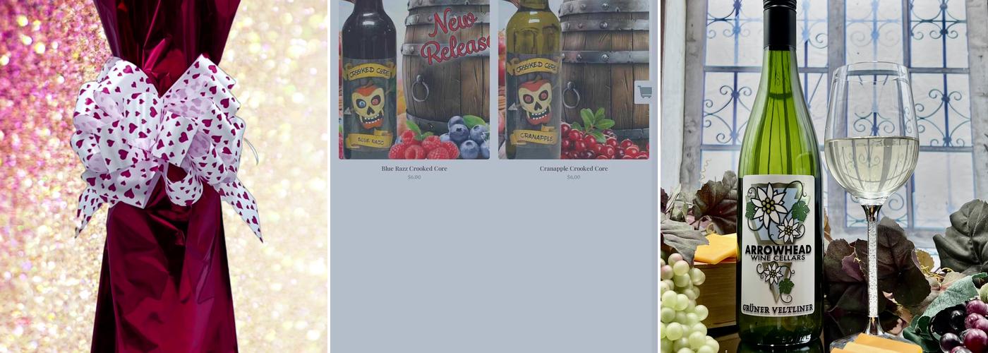 Arrowhead Wine Cellars Menu