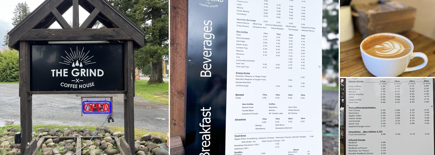 River Brew Espresso Menu