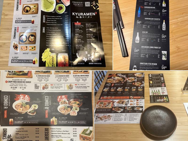Kyuramen - Forest Hills Menu