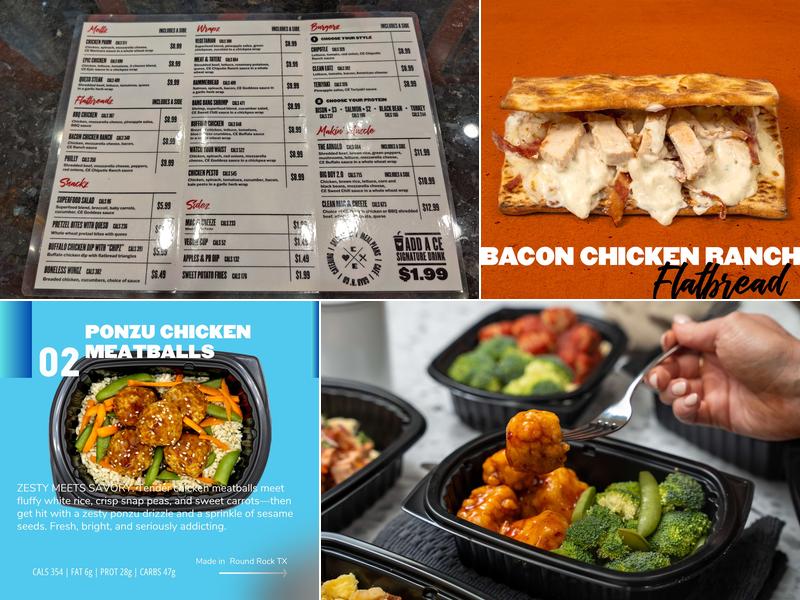 Clean Eatz Menu