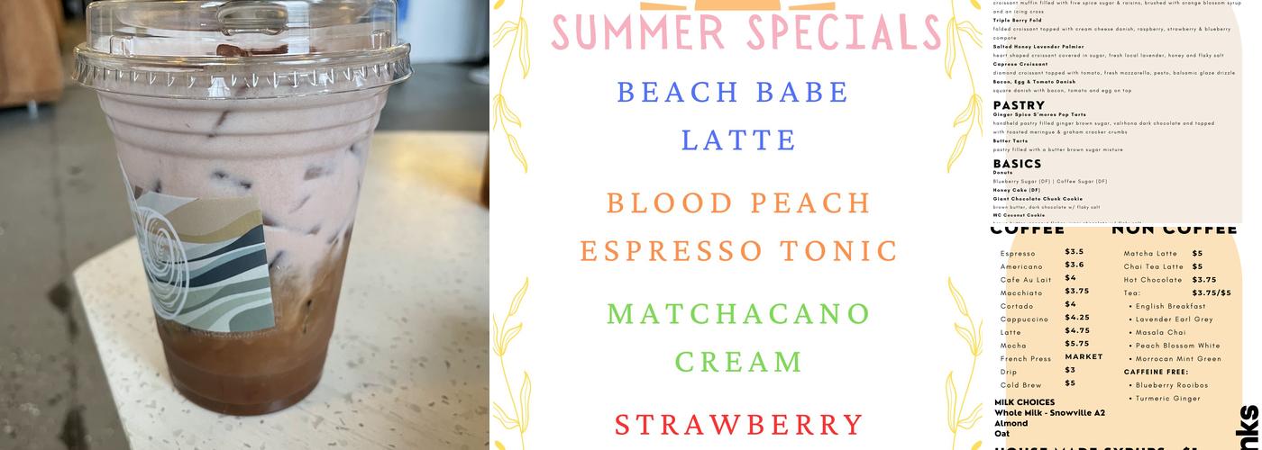 Val's Bakery Menu