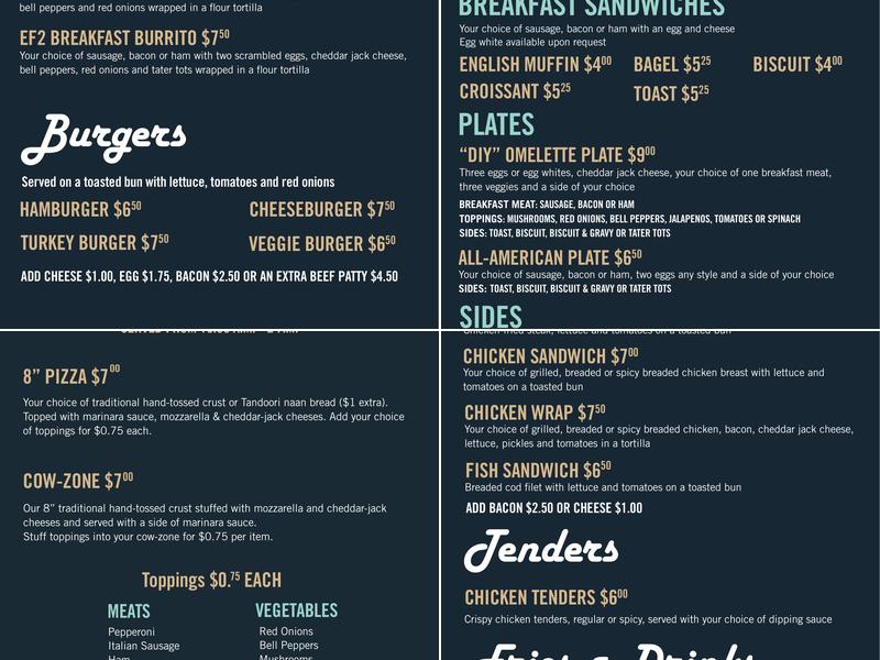 Amicus Café Menu