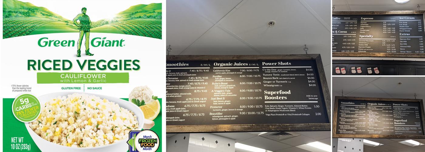 Nugget Market Coffee Bar Menu
