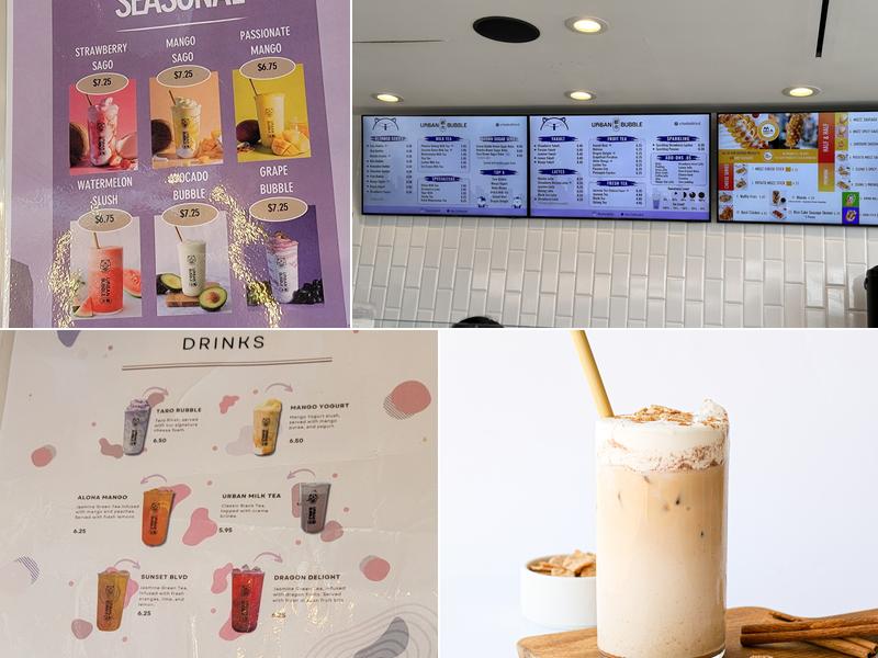 Urban Bubble Menu