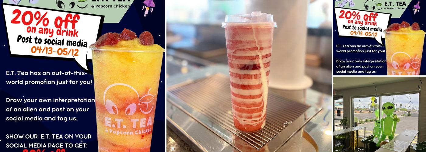 E.T. Tea & Popcorn Chicken