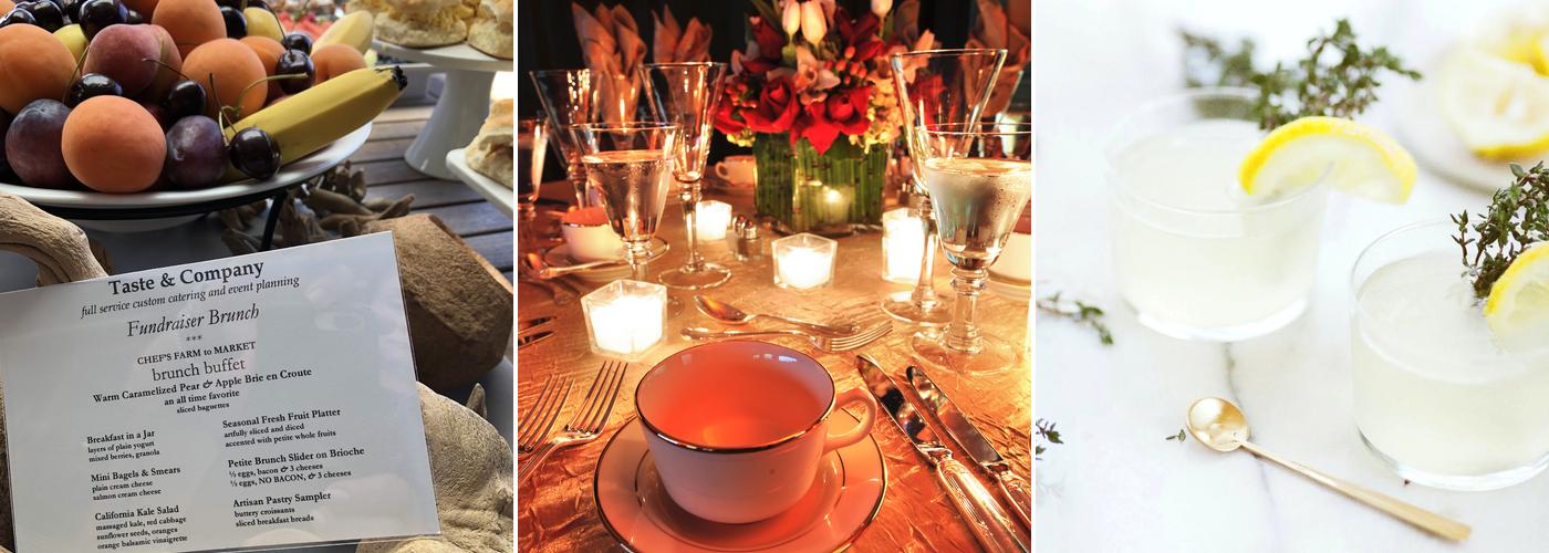 Taste And Company Menu