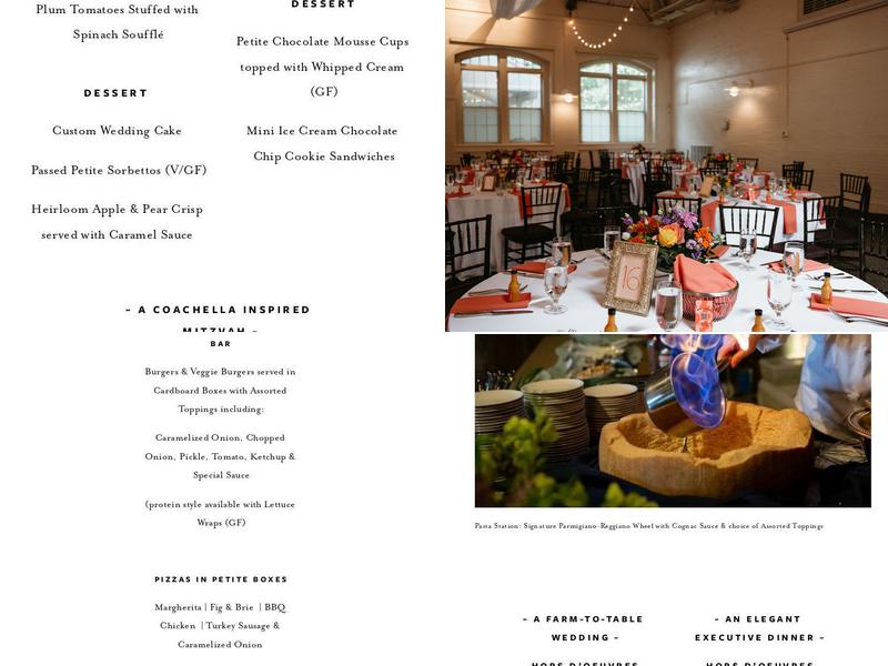 La Bonne Maison Menu