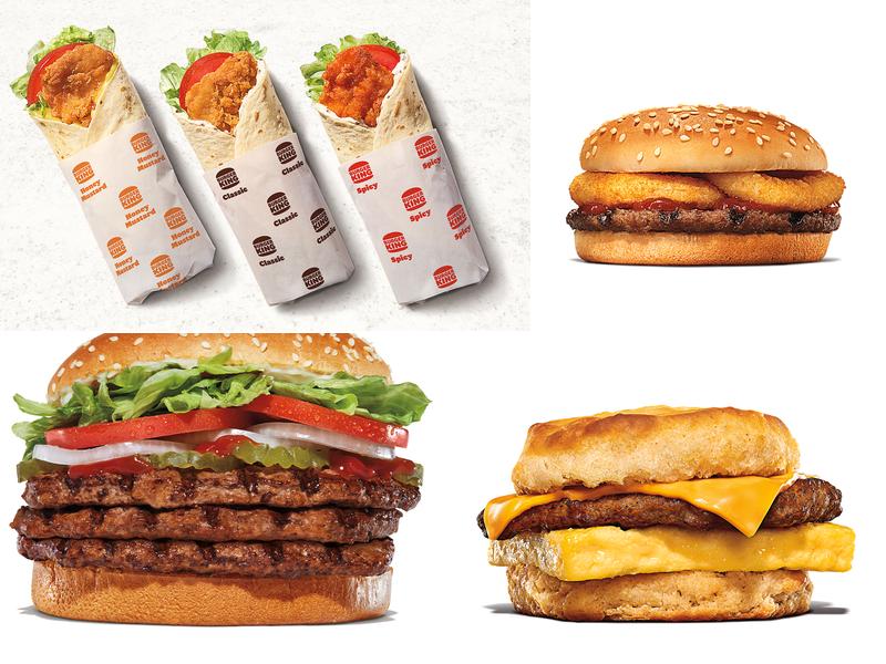 Burger King Menu