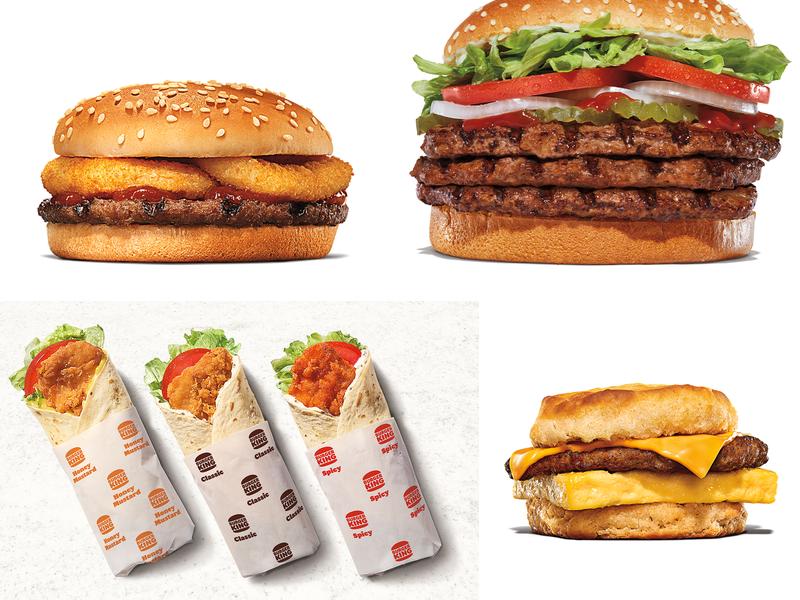 Burger King Menu