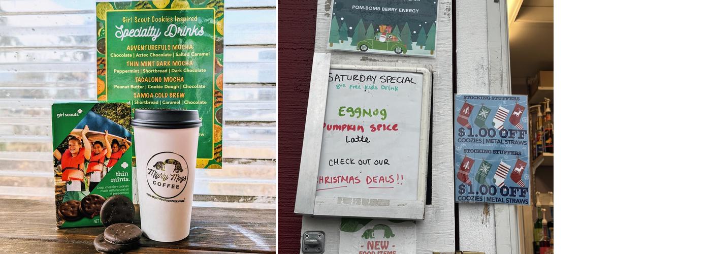 Mighty Mugs Coffee Menu