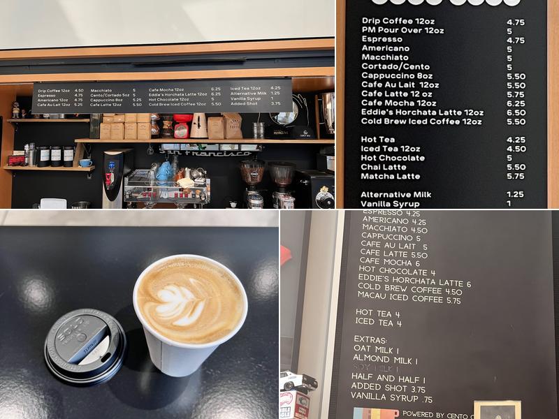 Cento Coffee Systeme D Menu