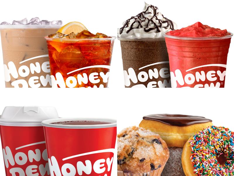 Honey Dew Donuts Menu