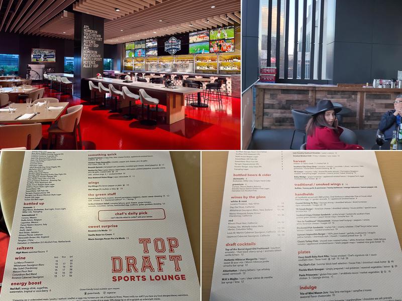 Top Draft Menu