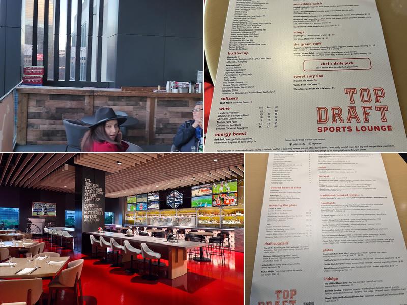 Top Draft Menu